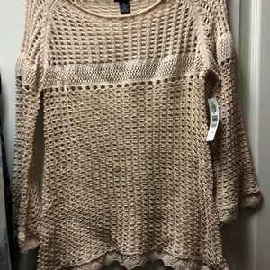 Tan Knitted Sweater